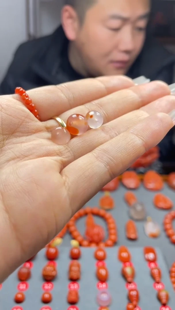 【闪购商品】南红玛瑙配珠未镶嵌配珠3