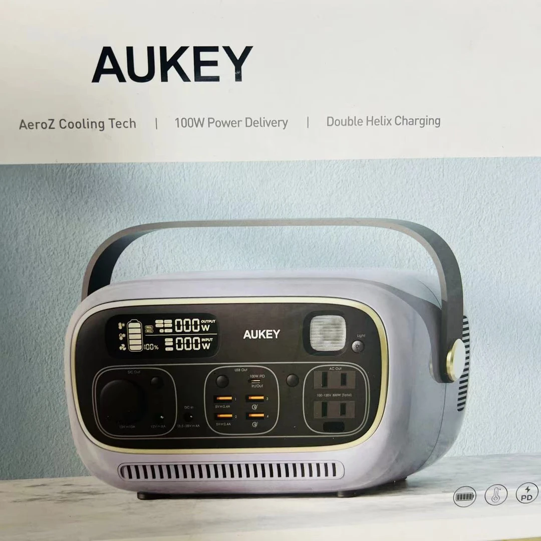 准新品  AUKEY户外移动电源/按照主播说的去拍