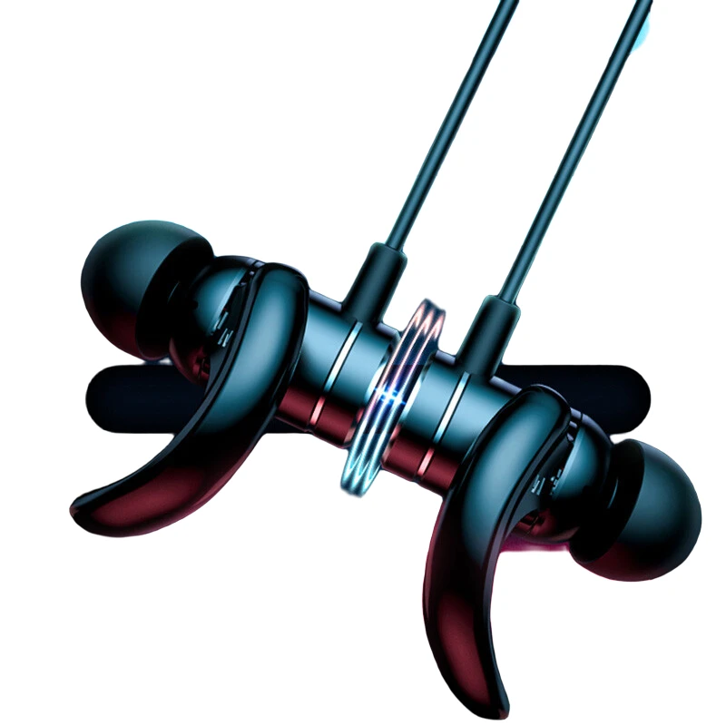 未使用 Motorola/摩托罗拉 运动蓝牙耳机挂脖式磁吸线控