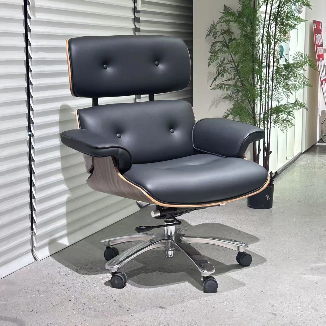 【春哥严选】WZ-伊姆斯升降办公椅大师设计轻奢老板总裁爆款真皮椅