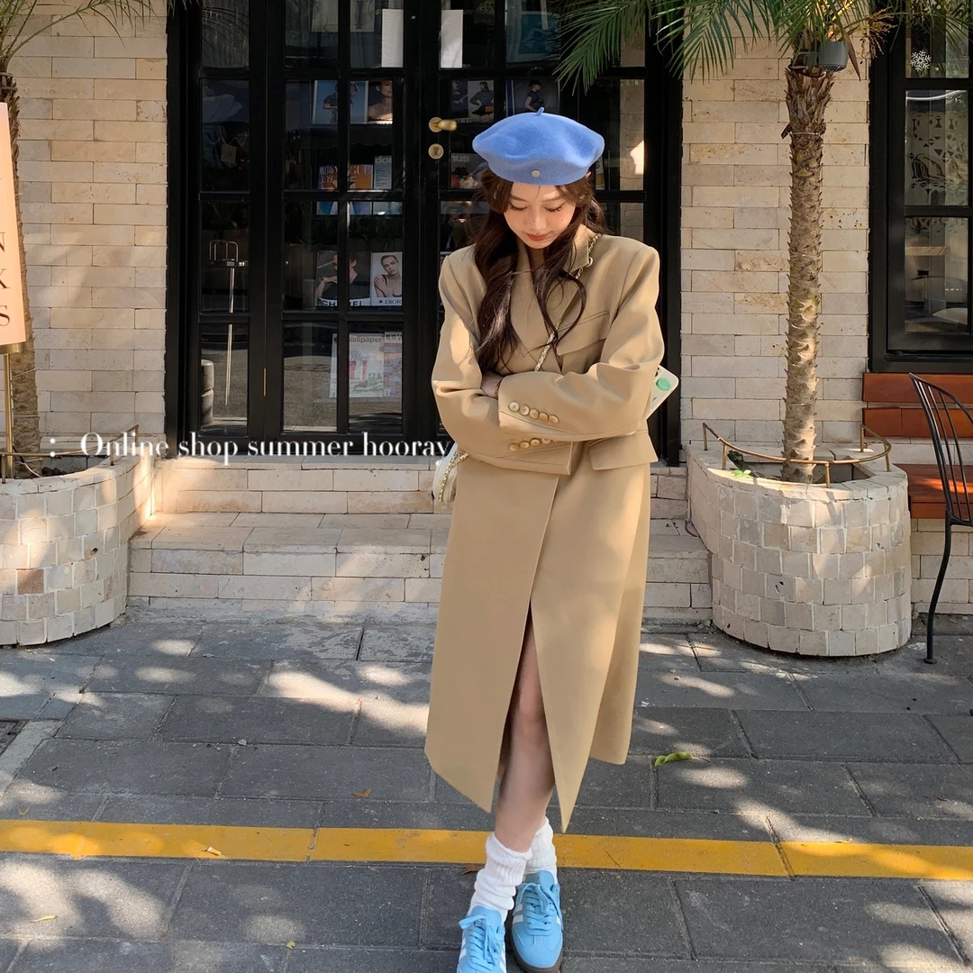 直播间扣号下单！小众设计师外套，no退换，西装春秋显瘦时尚气质