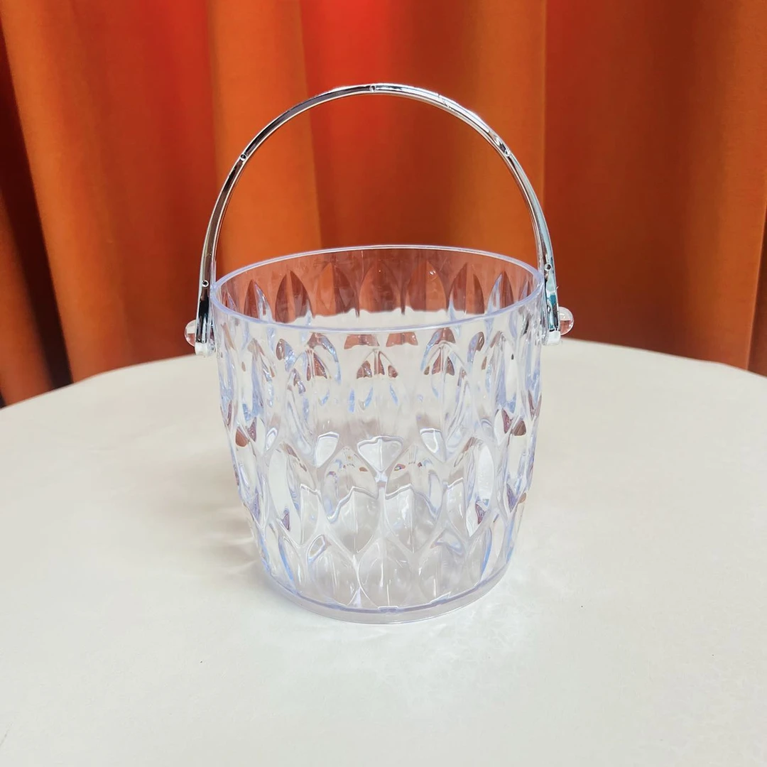 新疆包邮家用办公室厨房通用冰桶 muz qilak 商用手提欧式透明