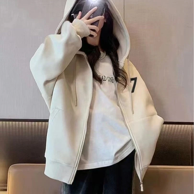 男童外套2023新款儿童炸街潮帅气夹克时髦衣服春秋装连帽拉链上衣