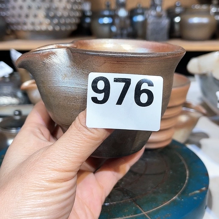 杯高温柴烧陶泥公杯