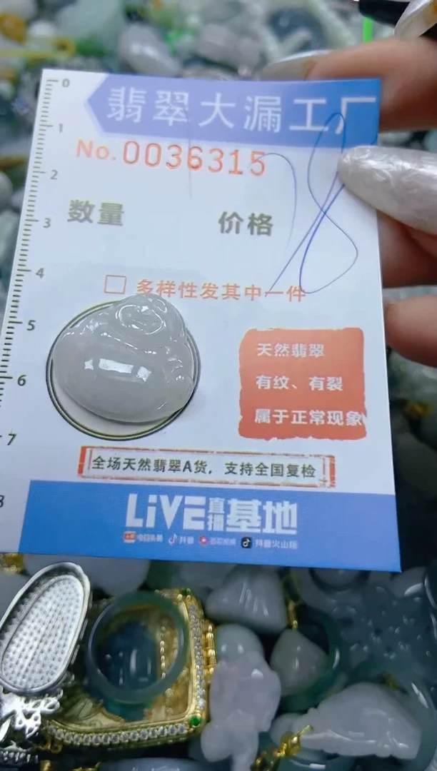 【闪购商品】翡翠颈饰未镶嵌闪购0036315