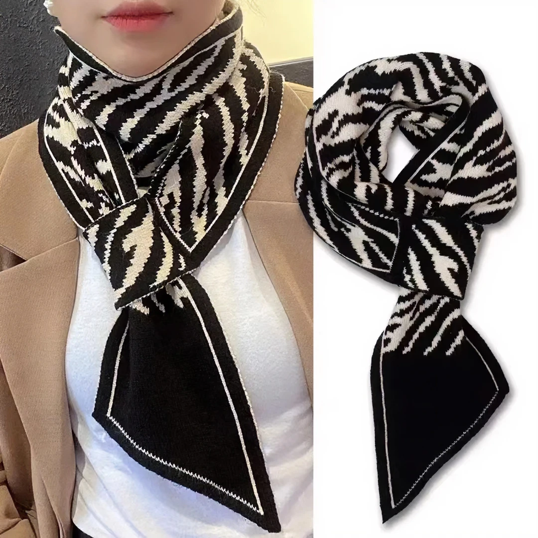 【针织耳朵巾】秋冬新款加厚网红围巾韩版高档洋气又百搭时尚小围巾