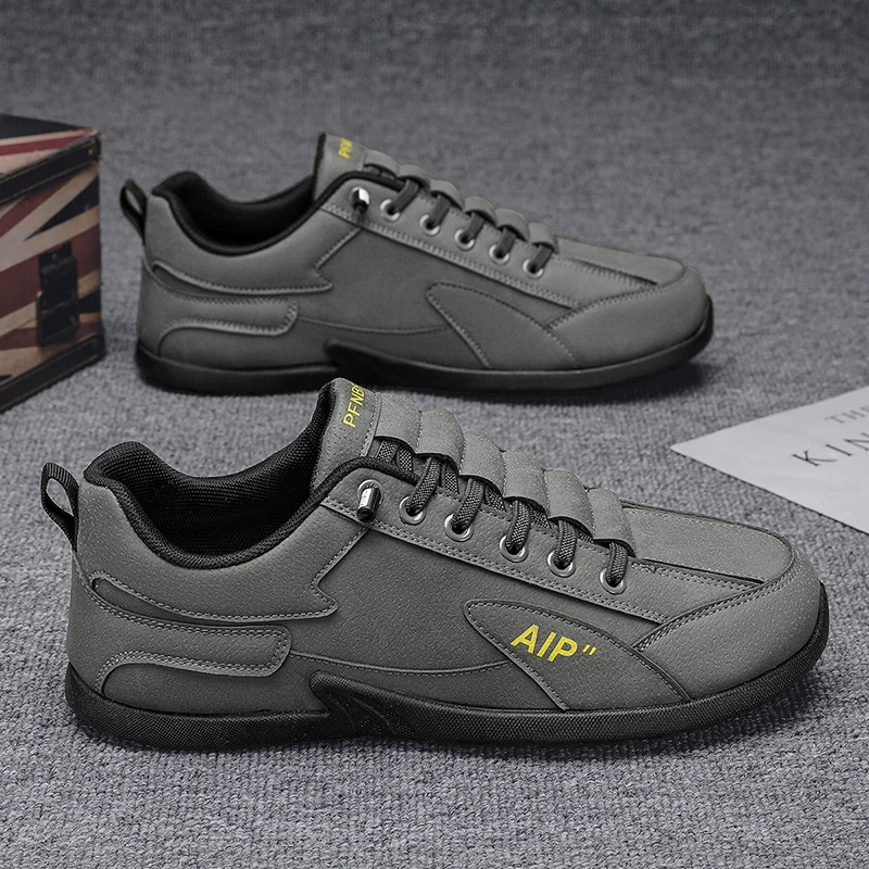 男鞋2024秋季新款一脚蹬运动休闲鞋男士时尚百搭板鞋防滑潮鞋子