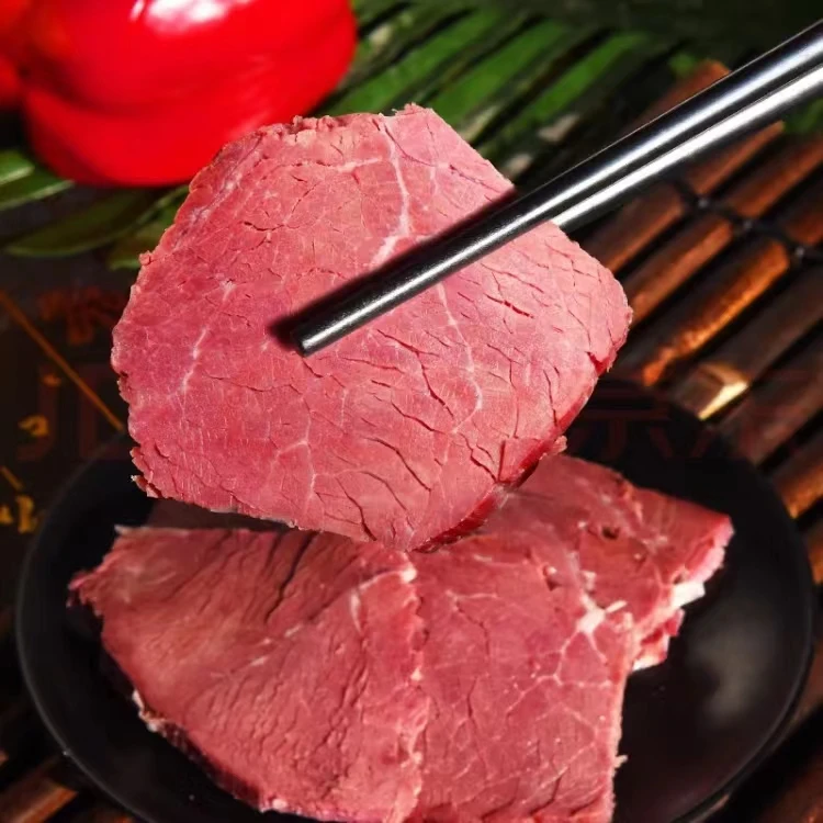 DERONG/德荣熟牛肉河南特产清真酱卤五香味即食真空包装健身袋装