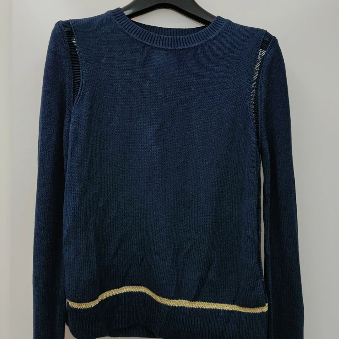 不退换 春秋圆领柞蚕丝针织衫长袖打底衫1399359