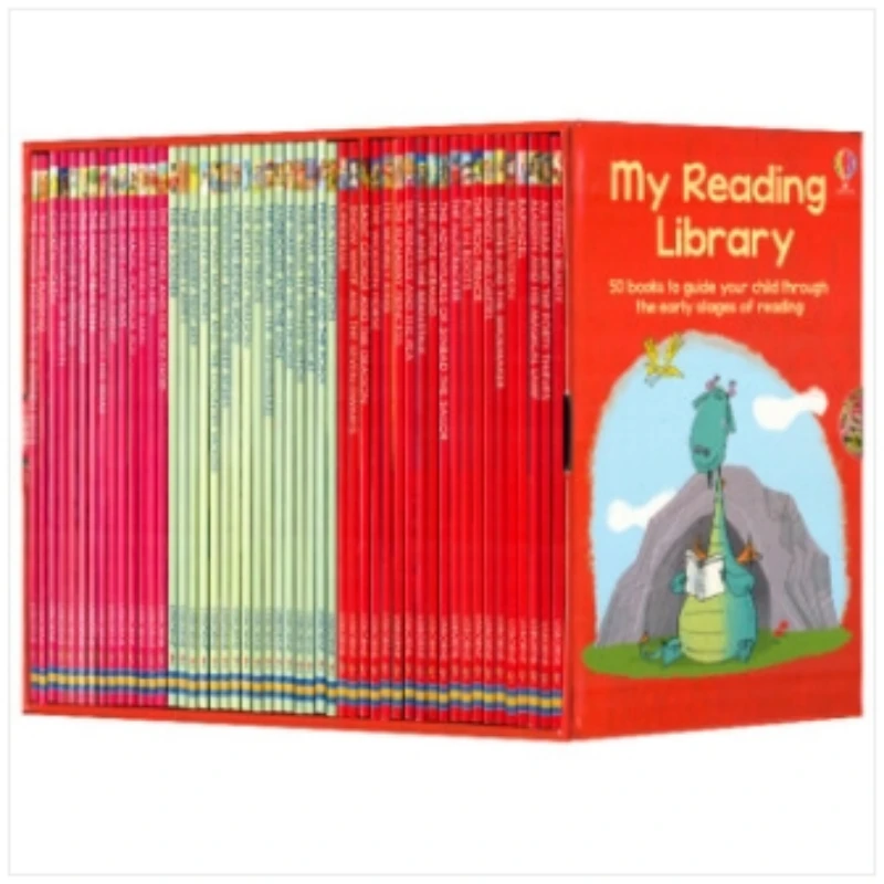 Usborne我的第二个图书馆50册 尤斯伯恩 经典分级阅读绘本