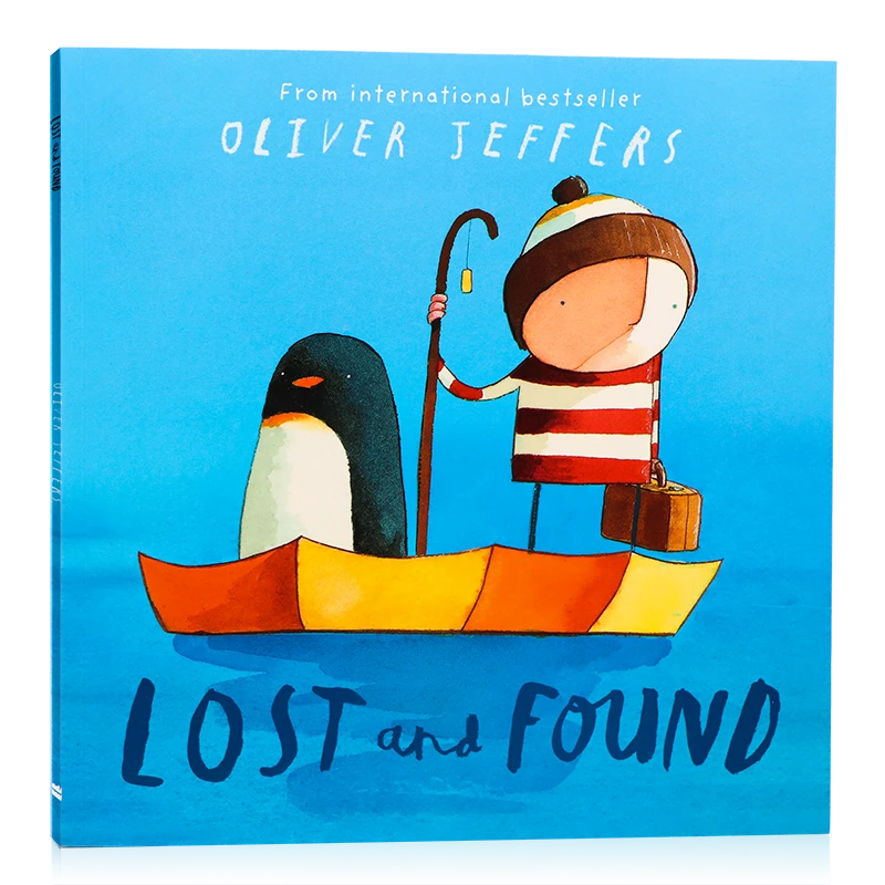 智慧小孩系列绘本平装大开 Lost and Found 迷路的小企鹅 奥利弗
