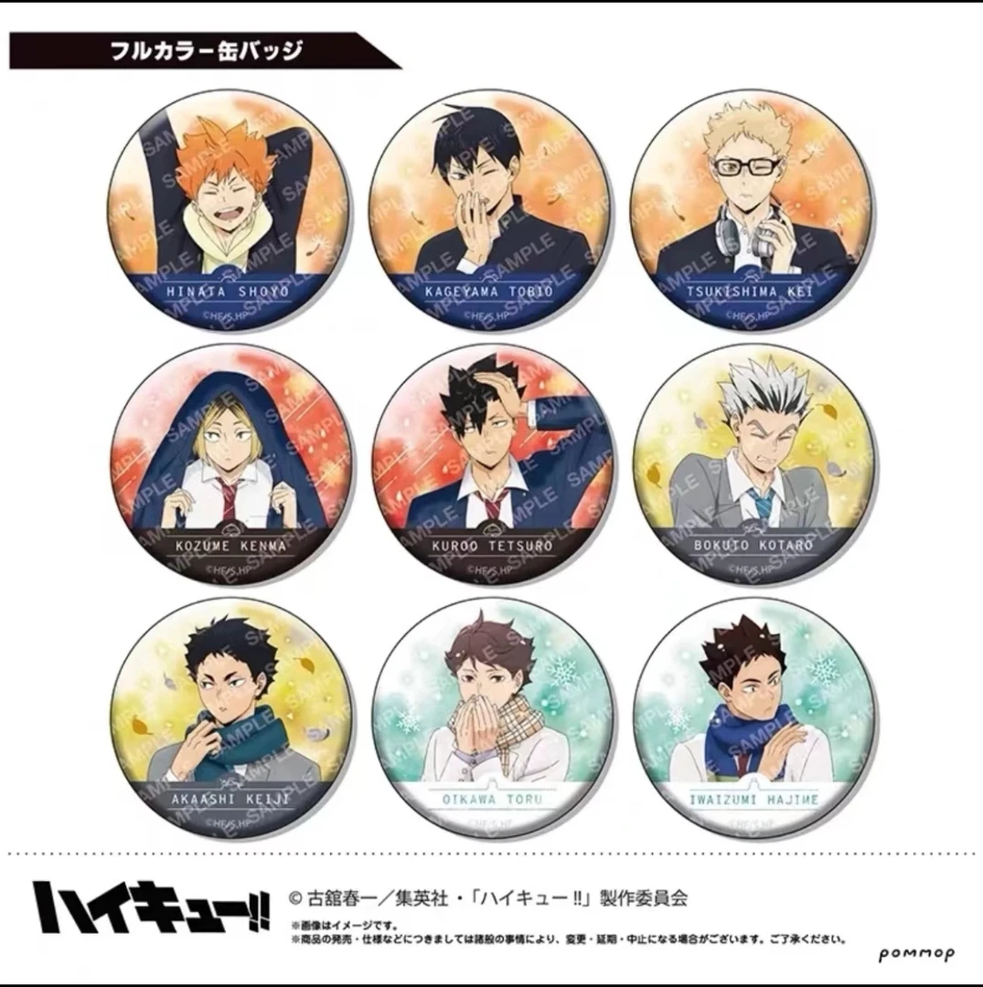 排球少年天气闪吧唧9普1闪盲盒代拆（未成年人禁止下单）