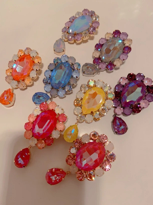 S家进口奥地施华水晶发饰女士