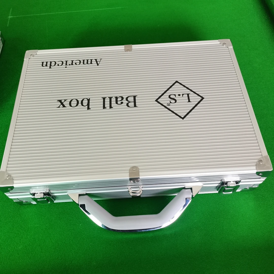 LS铝盒球美如豹台湾球台球子指定代理进口球铝盒太空舱进口球