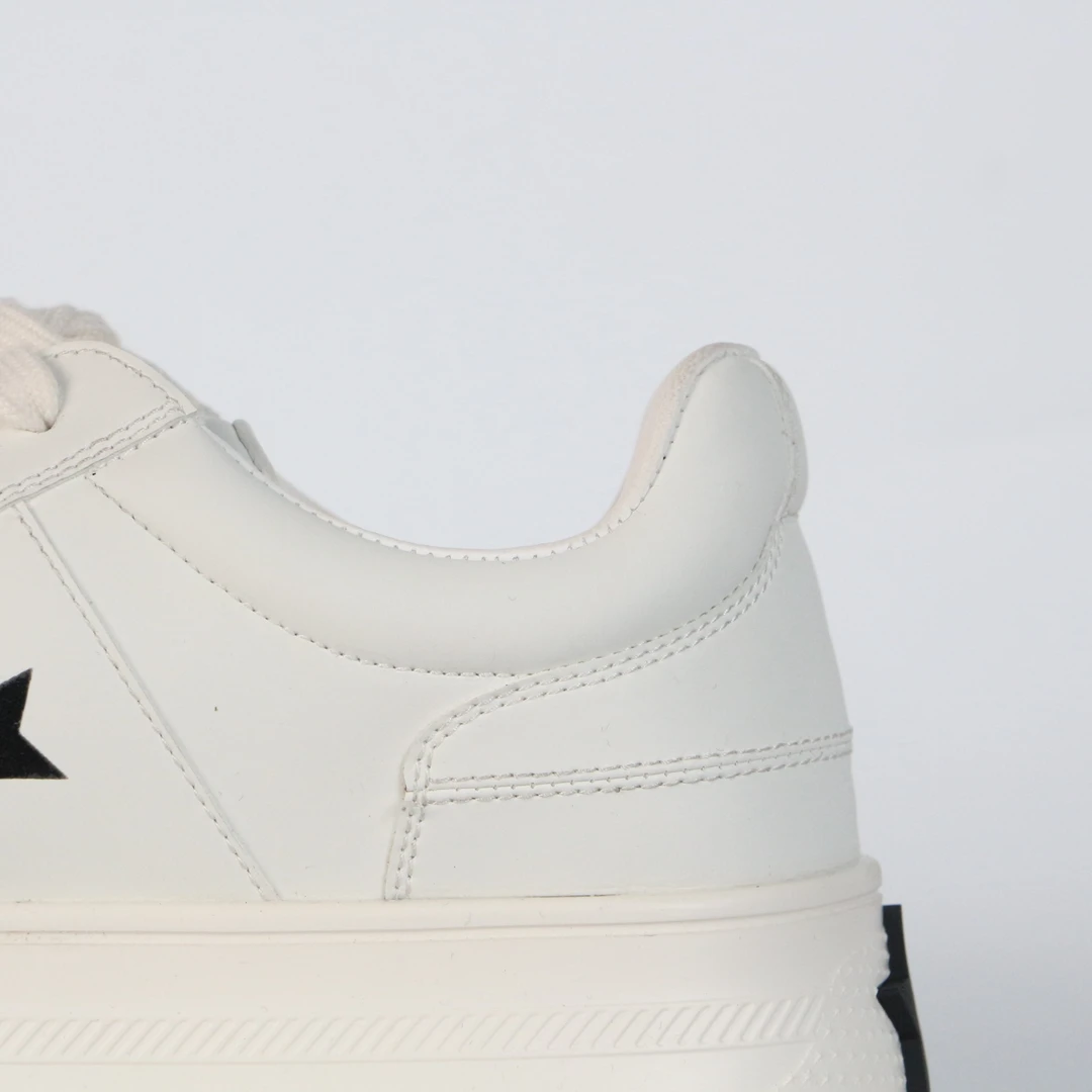 匠人乔皮具【厚底五角星板鞋】脚踏星河休闲增高舒适系带小白鞋