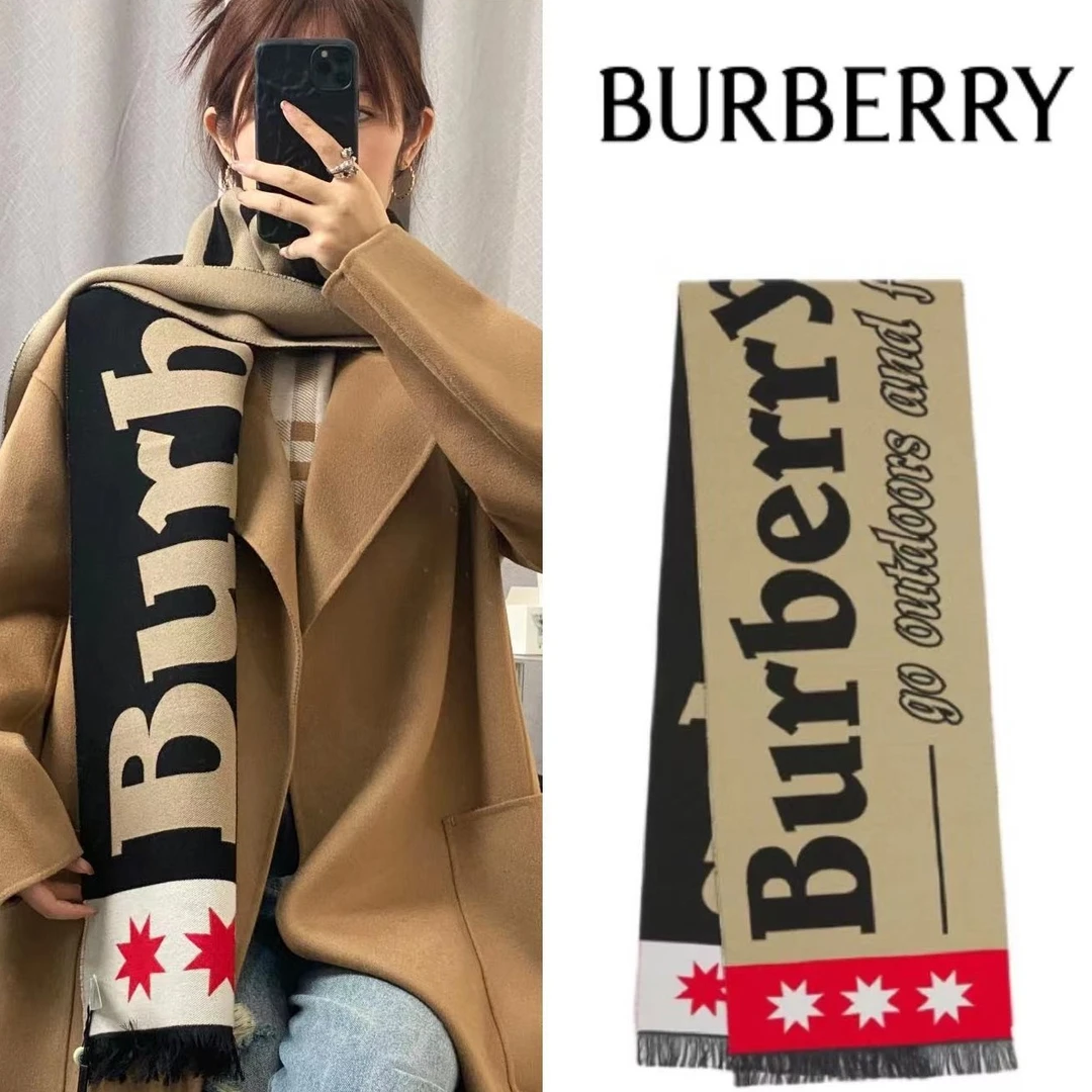 全新未使用 BURBERRY/博柏利 围巾  经典时尚百搭