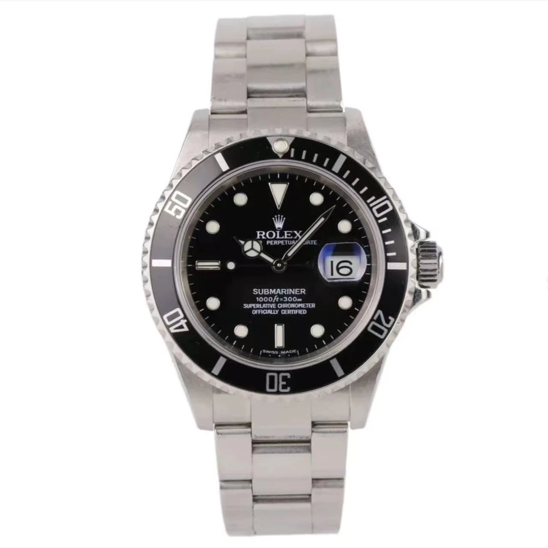 99新 Rolex/劳力士 拆单/总价6.5W/黑水鬼/黑盘/机械款/九月