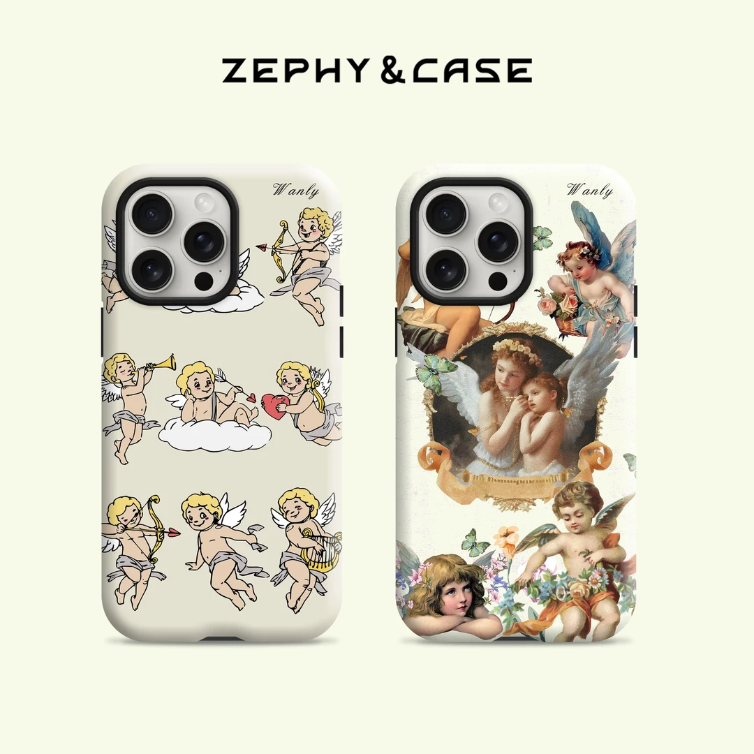 ZEPHY&CASE｜WANLY艺术家 韩国双菲 全包磨砂iPhone手机壳16/15/14