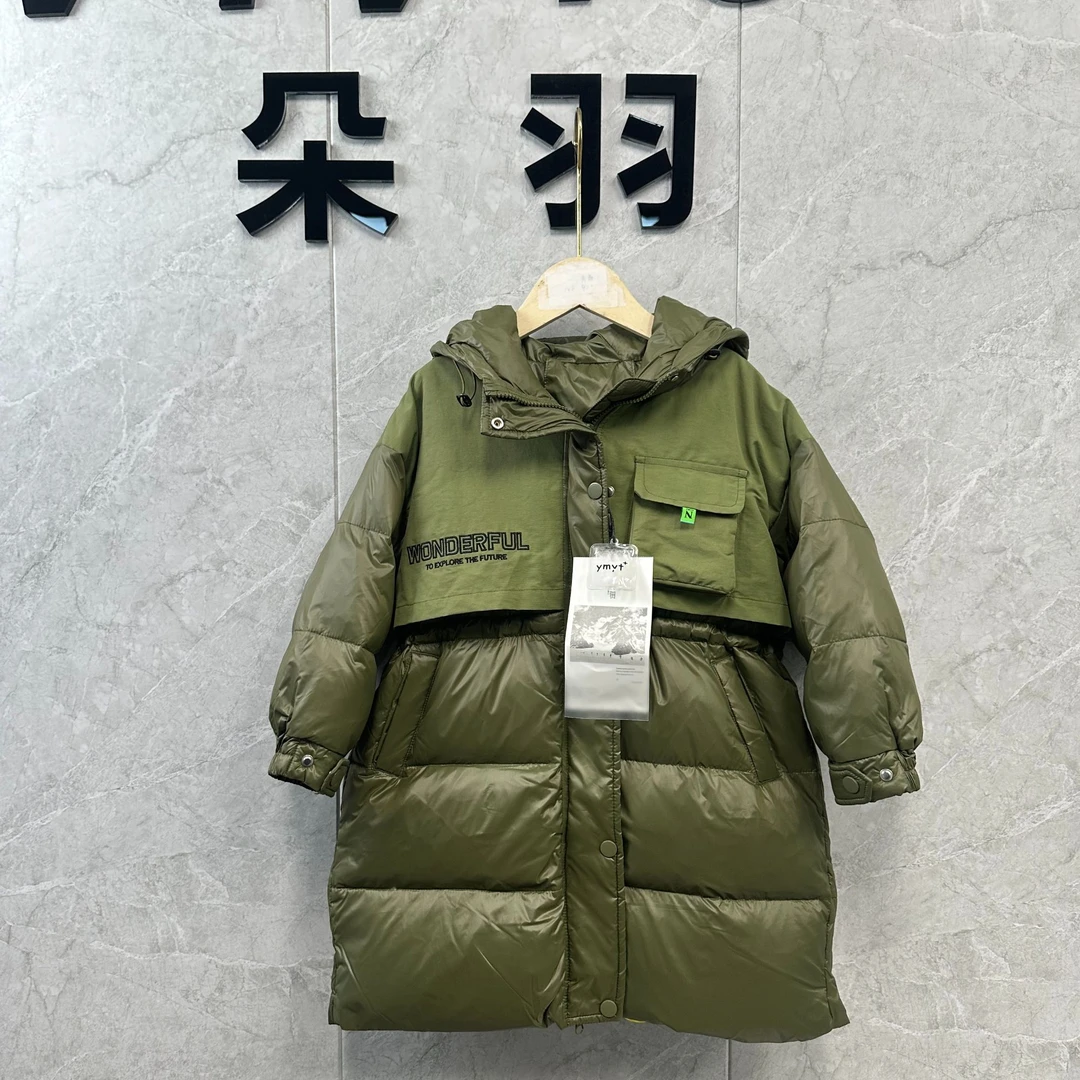ViViOH  C74 羽绒服 2023年男女大童中长款羽绒服外套