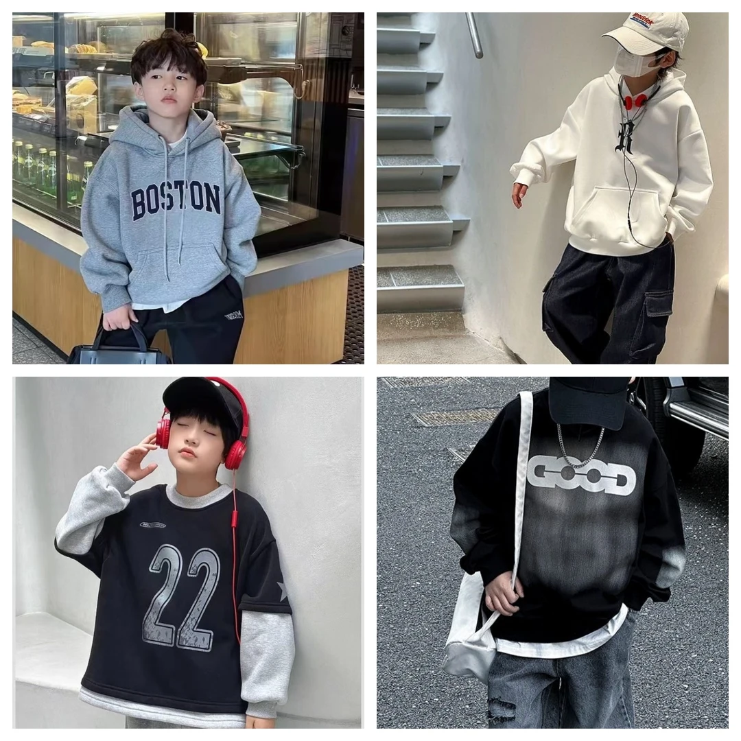 ViViOH 【A201款-A400款】 男女儿童秋冬卫衣  F02