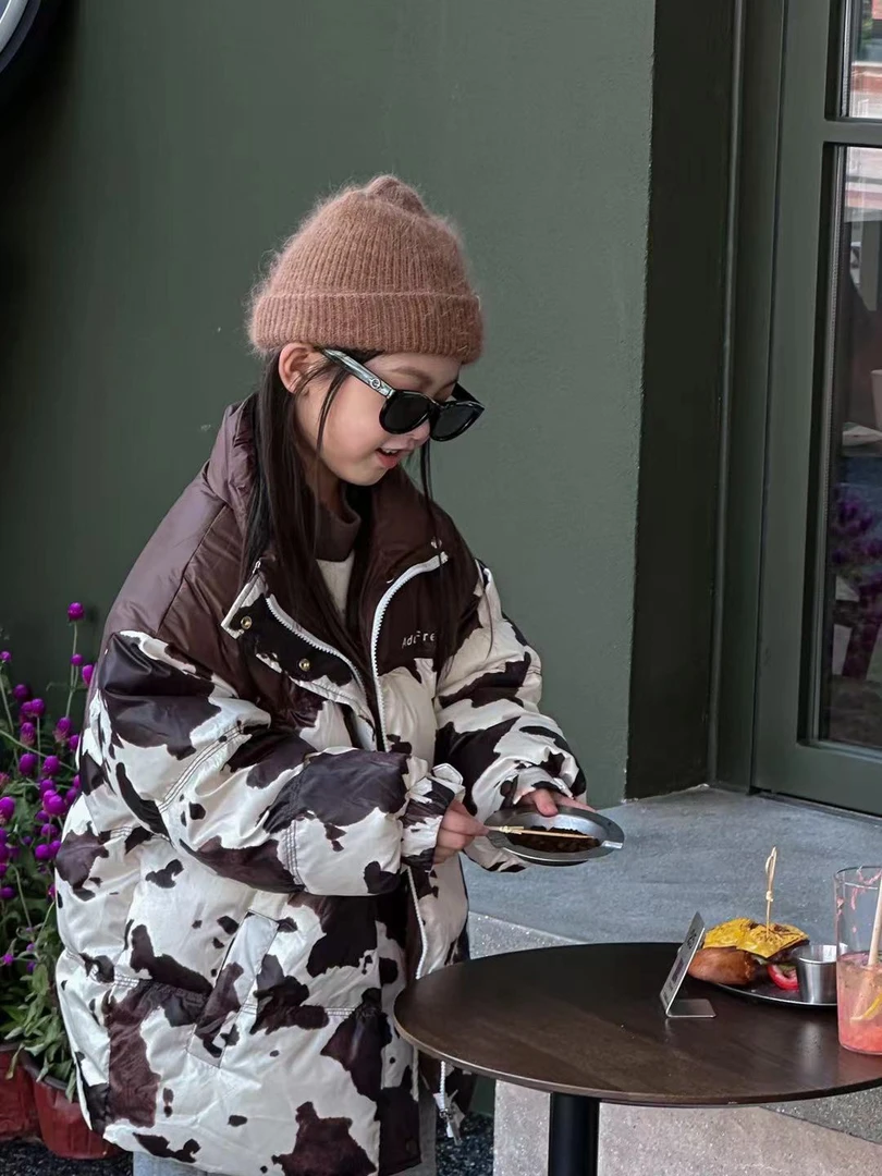 ViViOH   Y50  羽绒服 2023年男女儿童中长款羽绒服外套  大童