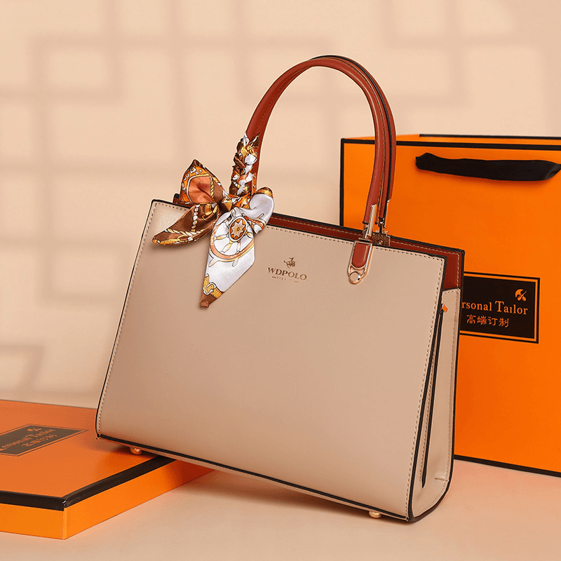 w.d.polo 2024新款刺绣新婚妈妈红色结婚包送长辈婆婆手提斜挎女包