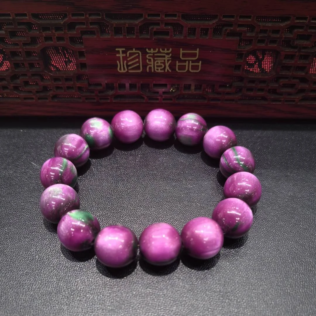 【臻品典藏】b27臻品典藏紫杉精华脂小手串 发一