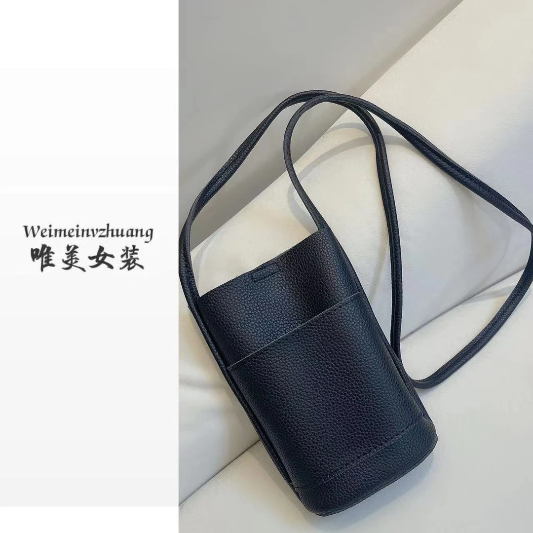 首饰袋 【唯美女装】精致软皮【小巧迷你】挂脖斜挎手机包零钱包