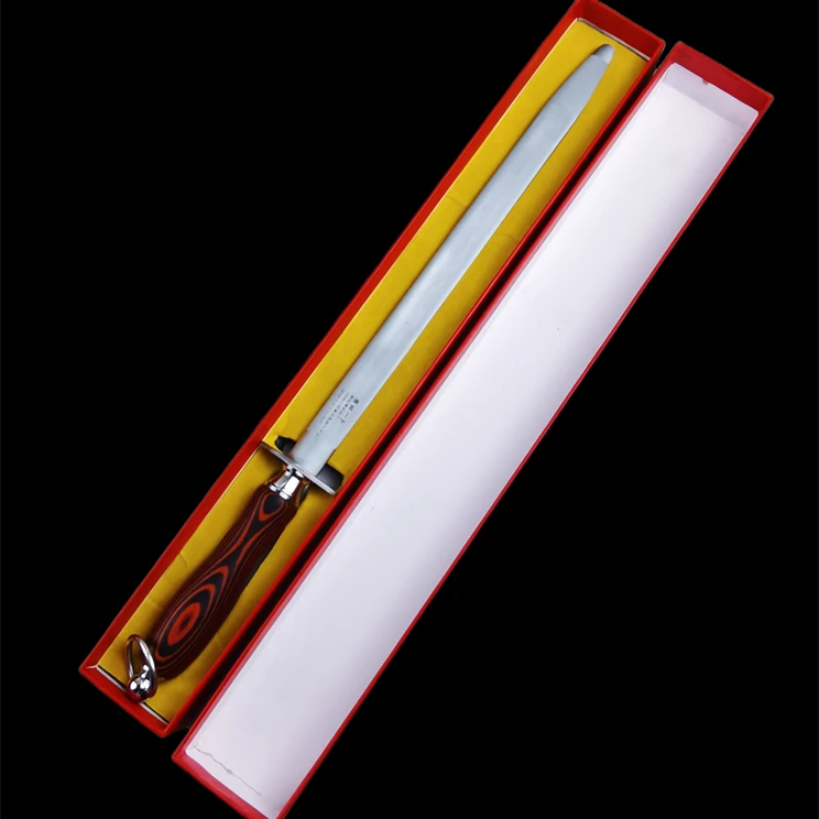 日本磨刀棒屠夫专用商用超细丝荡刀棍磨刀器长款细磨高硬度屠宰刀