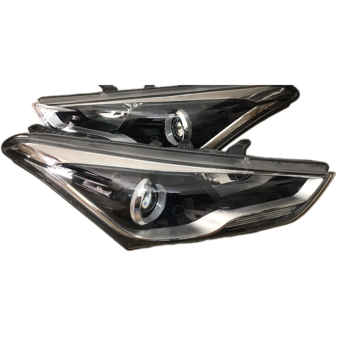 适用于16-18现代名图卤素款升级改款大灯总成