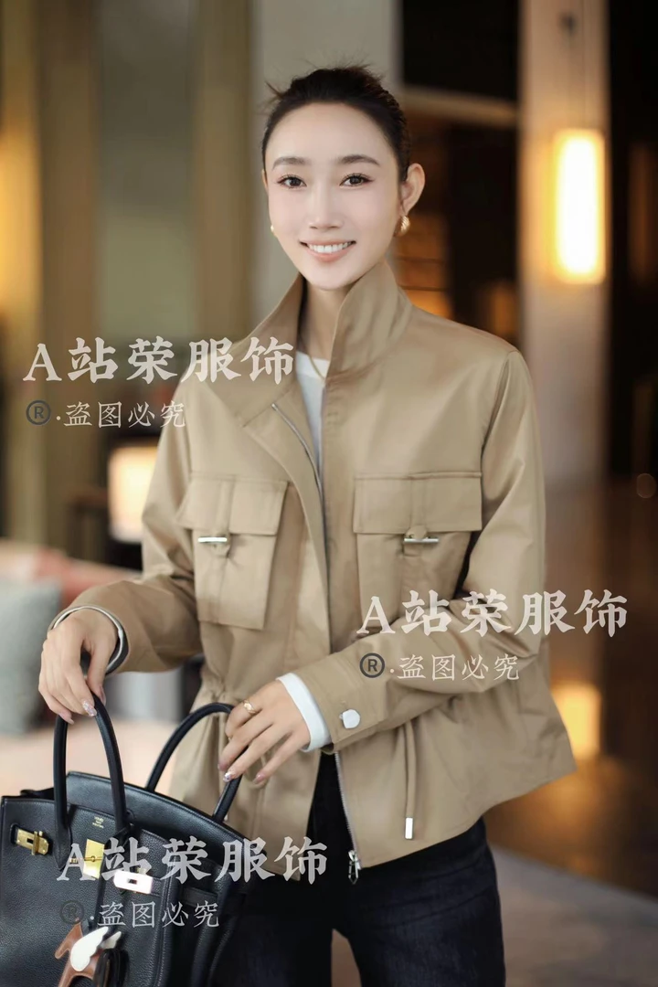 【荣姐精选】L&P立领口袋外套