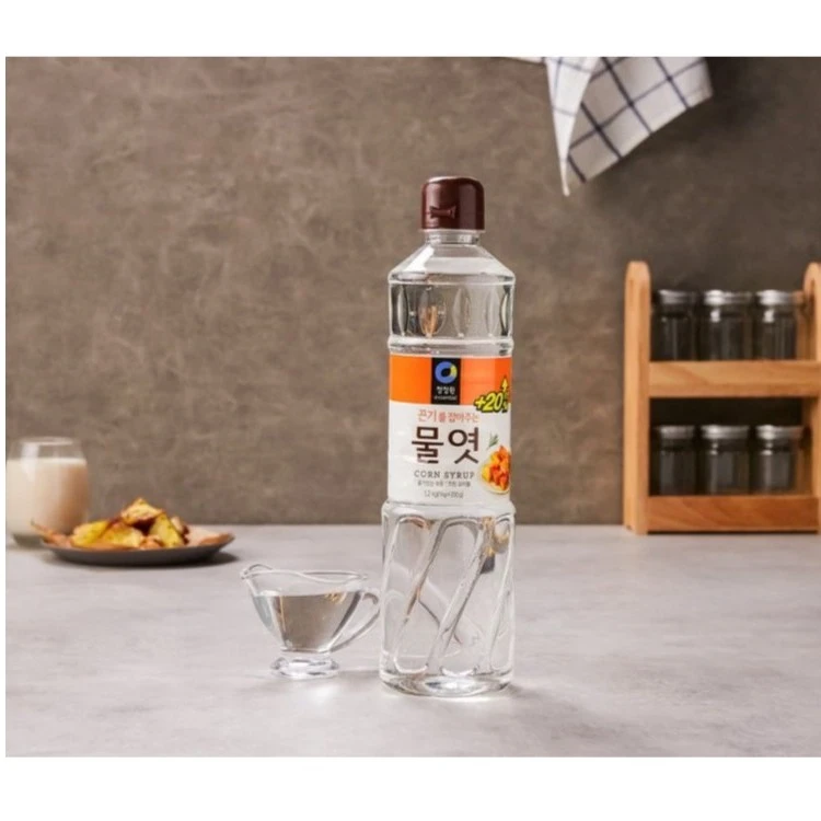 韩国进口清净园白糖稀大米糖稀韩式料理水饴麦芽糖浆烘焙牛轧糖