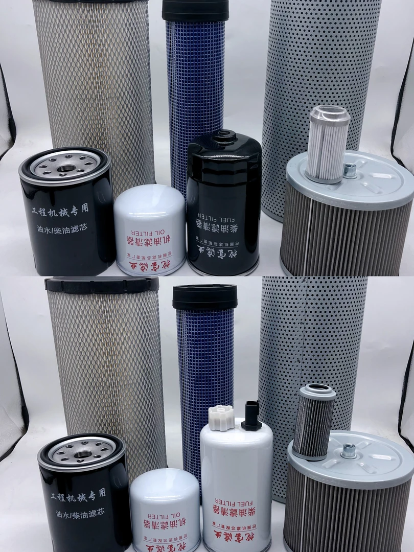 斗山DX120/130/120-9C/130-9C/系列空滤机滤柴油液压回油滤芯。