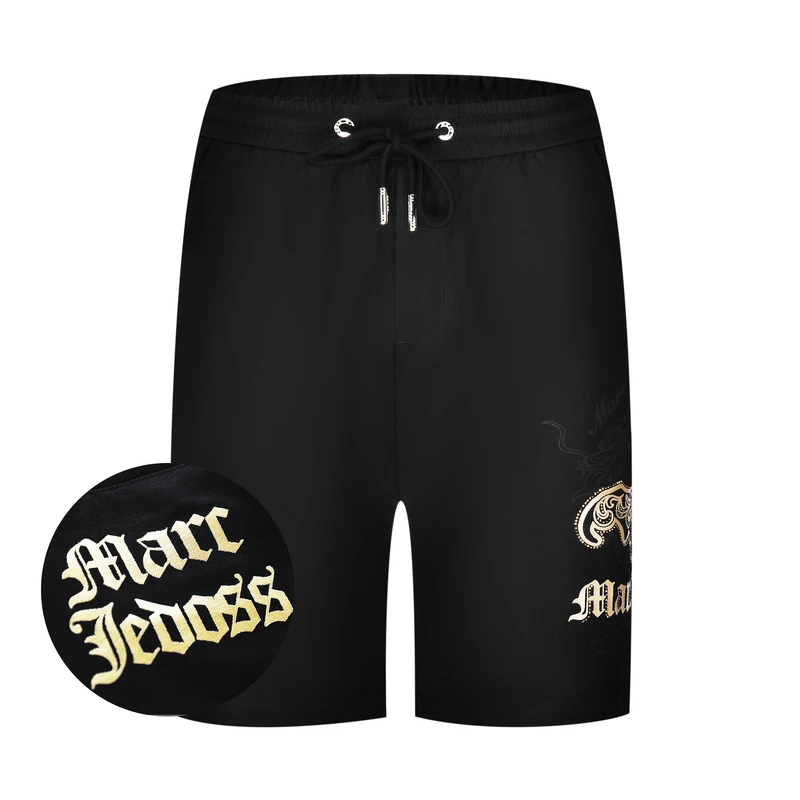 长裤夏天男裤爆款JEDOSS/爵迪斯裤子男装男款夏季烫钻休闲中裤