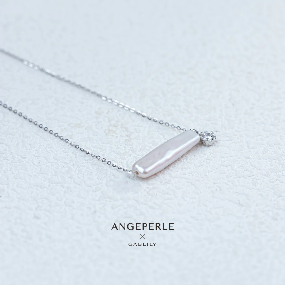 天使之泪淡水珍珠 S925银巴洛克珍珠 5.5X20mm时尚【珠珠推荐】