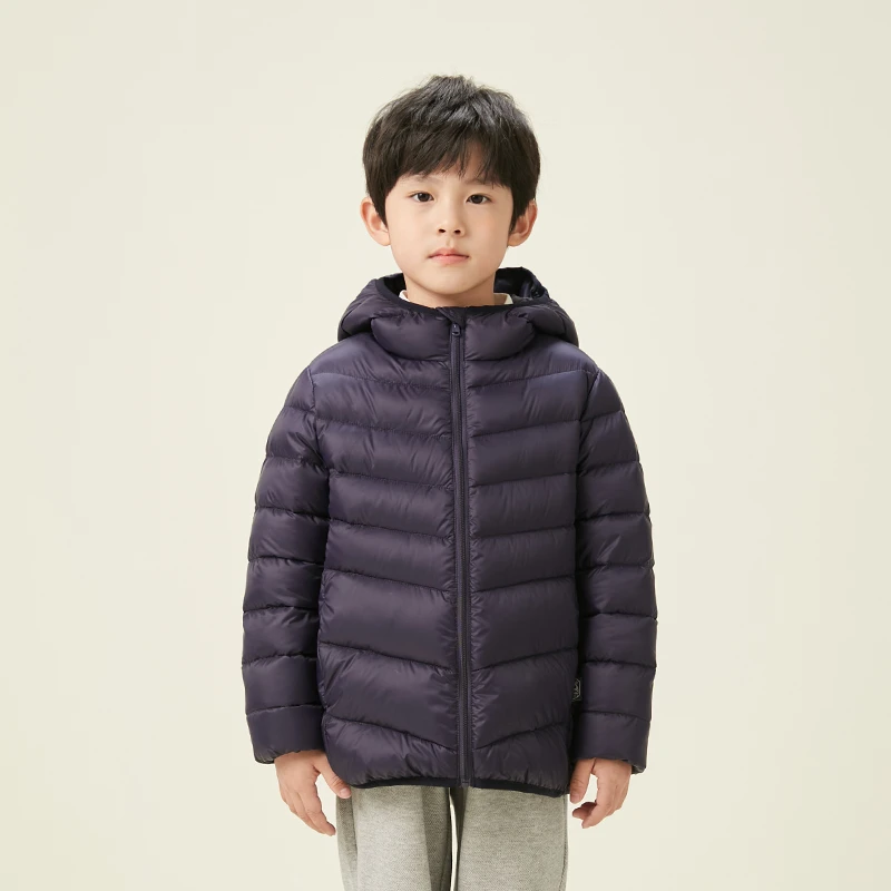 【门店同款】迪迪鹿童装七色轻薄中性款羽绒服K123433401
