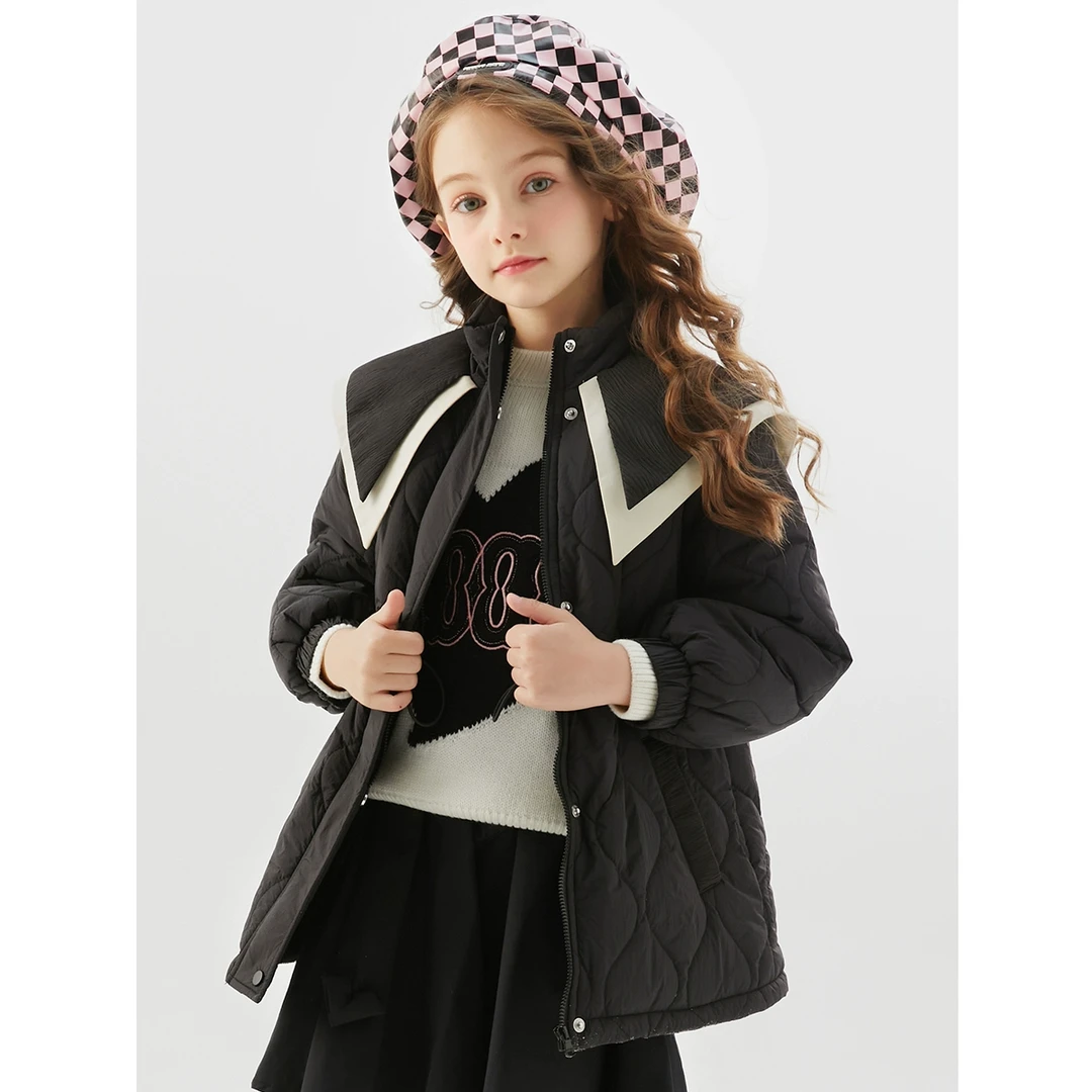【直播清】迪迪鹿女大童冬季棉服加厚保暖外套上衣C123423103