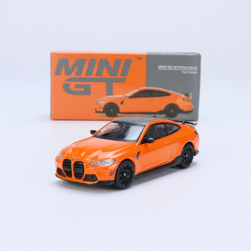 MINIGT车模1:64宝马M4 BMW M-Performance G82小比例合金汽车模型