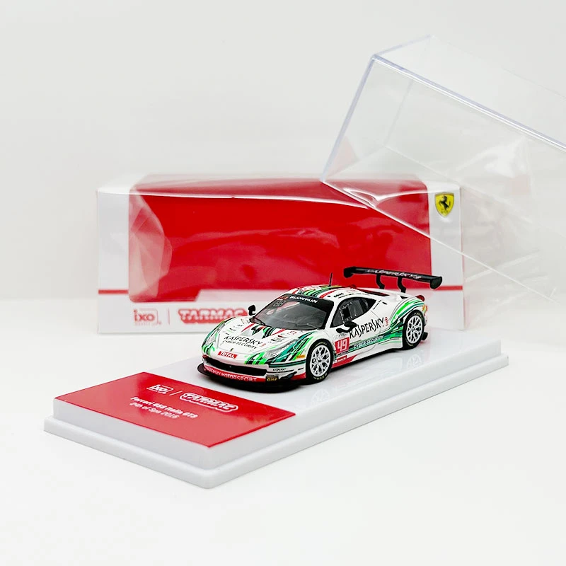 Tarmac Works车模 1:64 Ferrari 458 Italia GT3合金汽车模型收藏