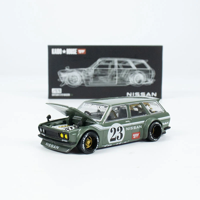 MINI GT KAIDO HOUSE车模1:64合金达特桑510瓦罐汽车模型小比例车