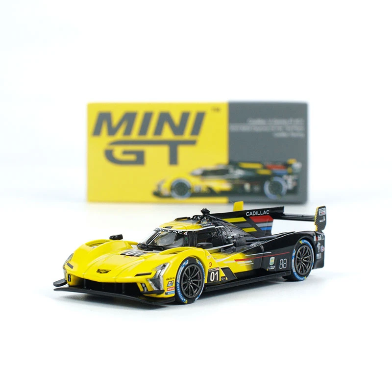【拆封展车】MINIGT车模 708号 凯迪拉克勒芒赛车 1:64合金汽车模型