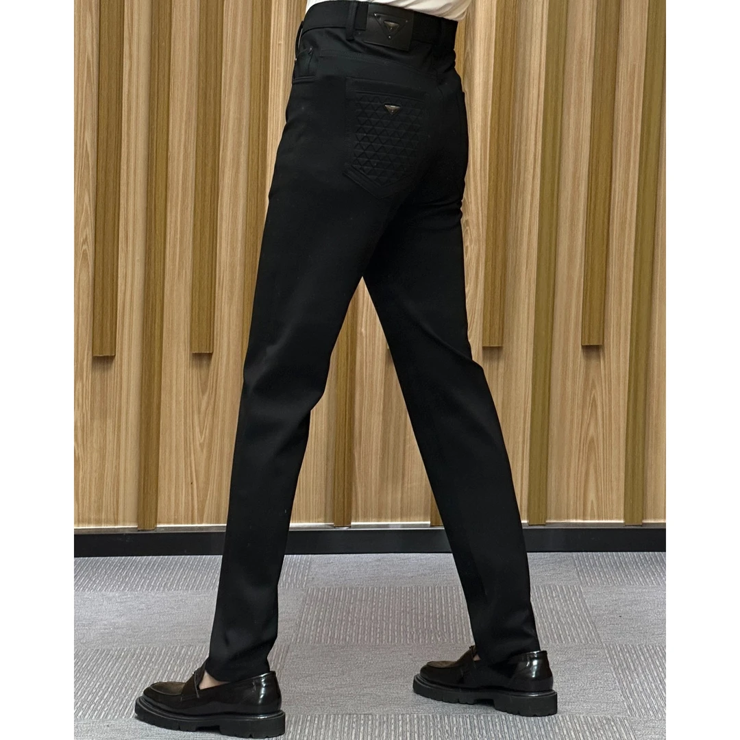 【春季新品】男士直筒针织牛仔裤简约垂感舒适百搭 DK8