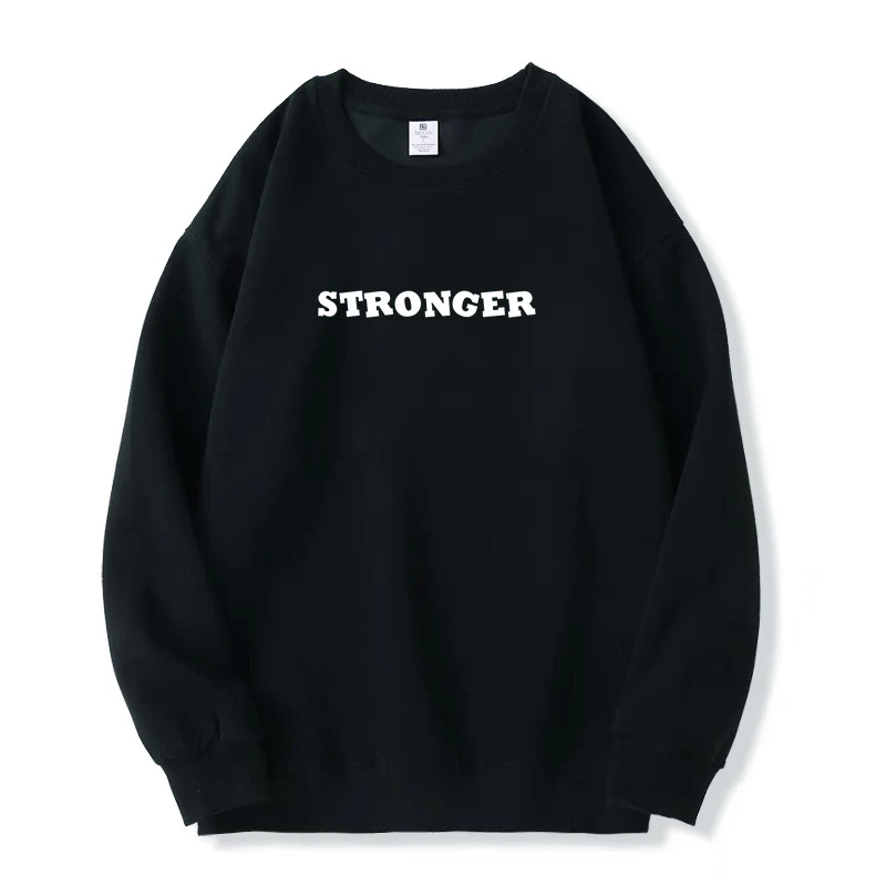 【二妹专属A01字母卫衣】简约百搭运动时尚秋冬男女同款圆领卫衣