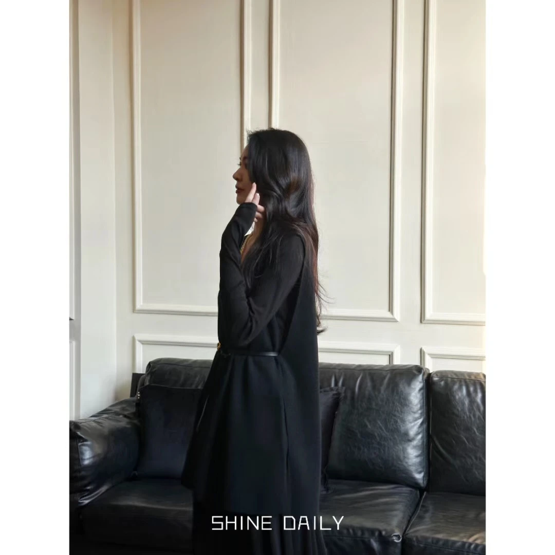 【叠搭神器】百搭时尚羊毛V领无袖背心气质显瘦网红轻奢秋冬