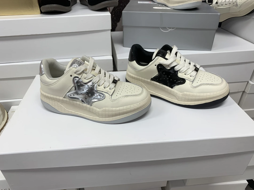 百搭夏季透气真皮复古小众厚底ins时尚女鞋