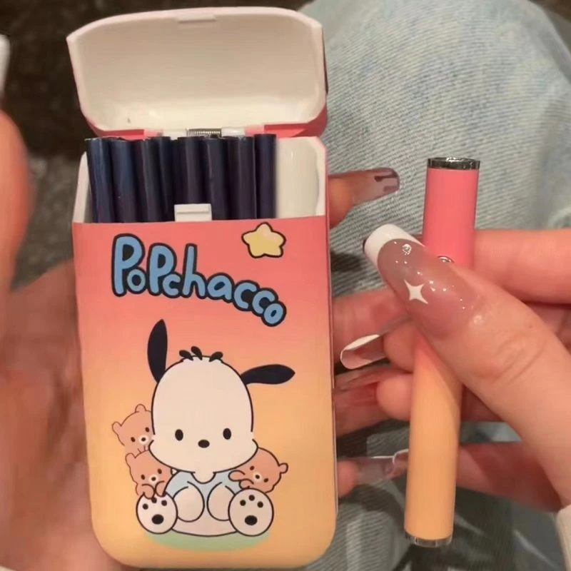 可爱卡通烟盒打火机可防粗中细三种规格抗压防潮便携可放细20粗10