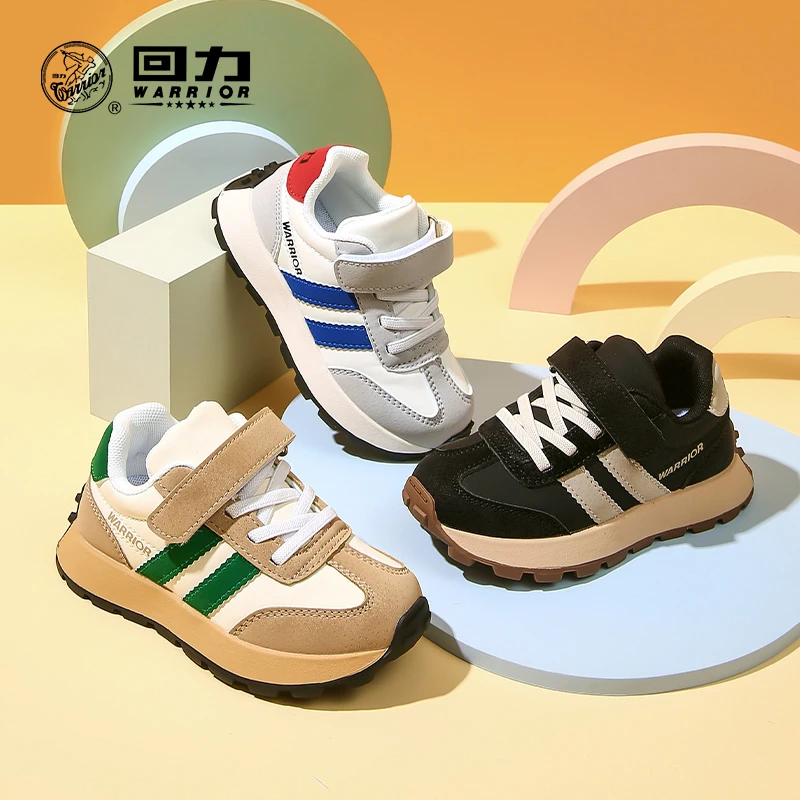Warrior/回力童鞋QD儿童运动鞋2023女童休闲鞋男童跑鞋WZ-590T