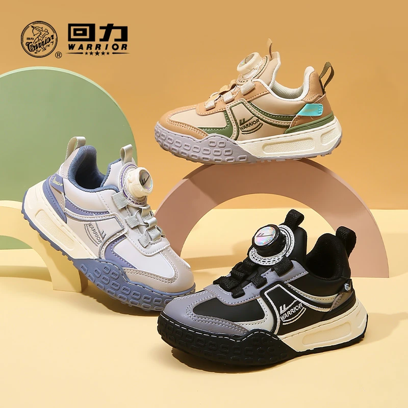 Warrior/回力童鞋QD儿童运动鞋2023女童休闲鞋男童跑鞋WZTH-1371