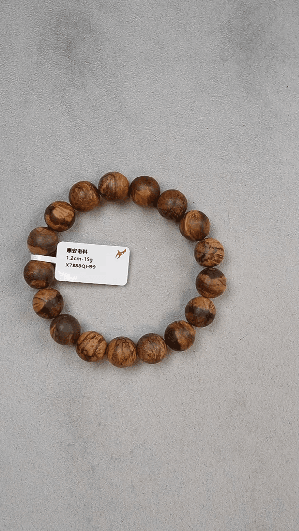 【闪购商品】沉香手串1.2正区惠安老料手串15g