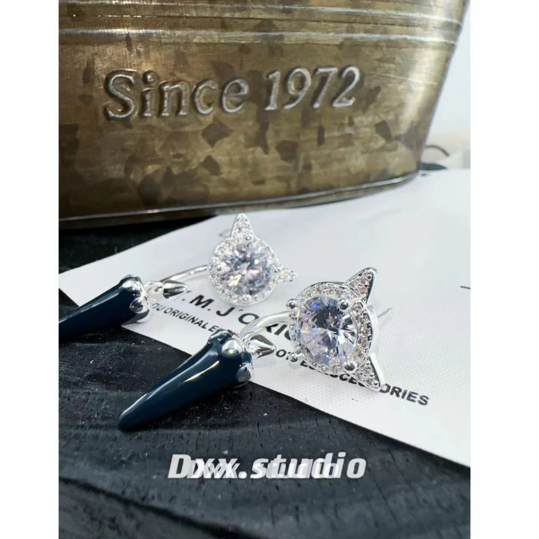 铜合金锆石耳饰 DXX小晰饰品-【甜酷辣妹】新品-耳饰40197